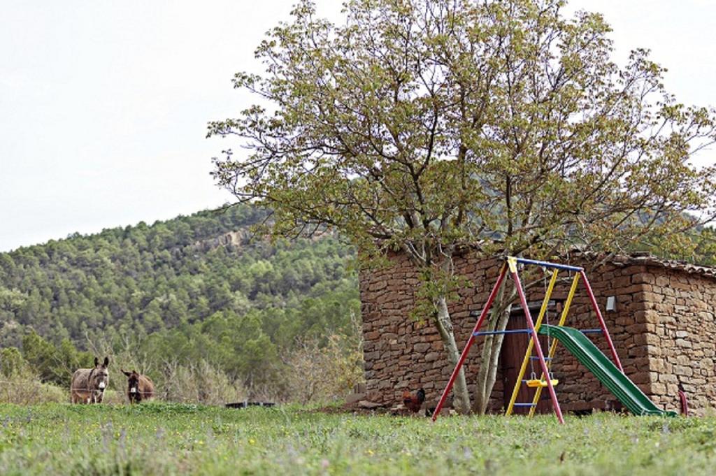 Masia Ca L'Anima La Baronia de Rialb Ruang foto